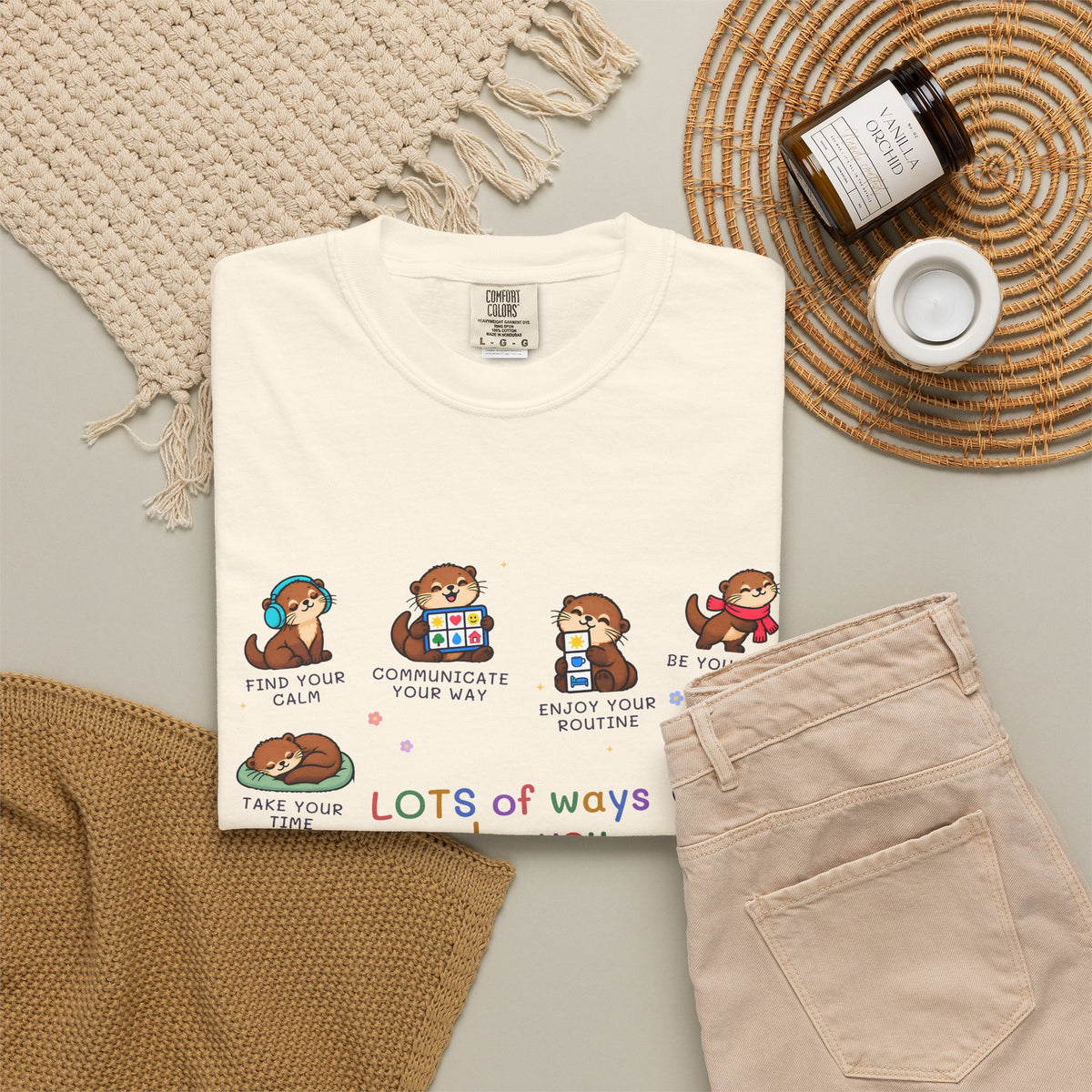 Lots of Ways to Be You Otter Tee