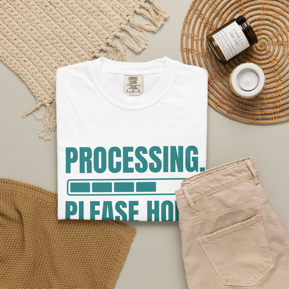 Processing, Please Hold Tee