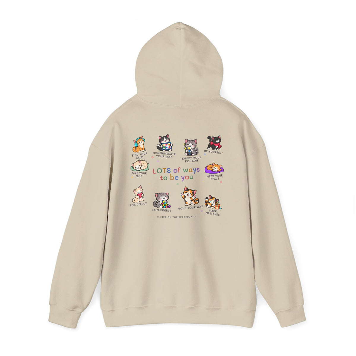 Lots of Ways to Be You Kitten Hoodie