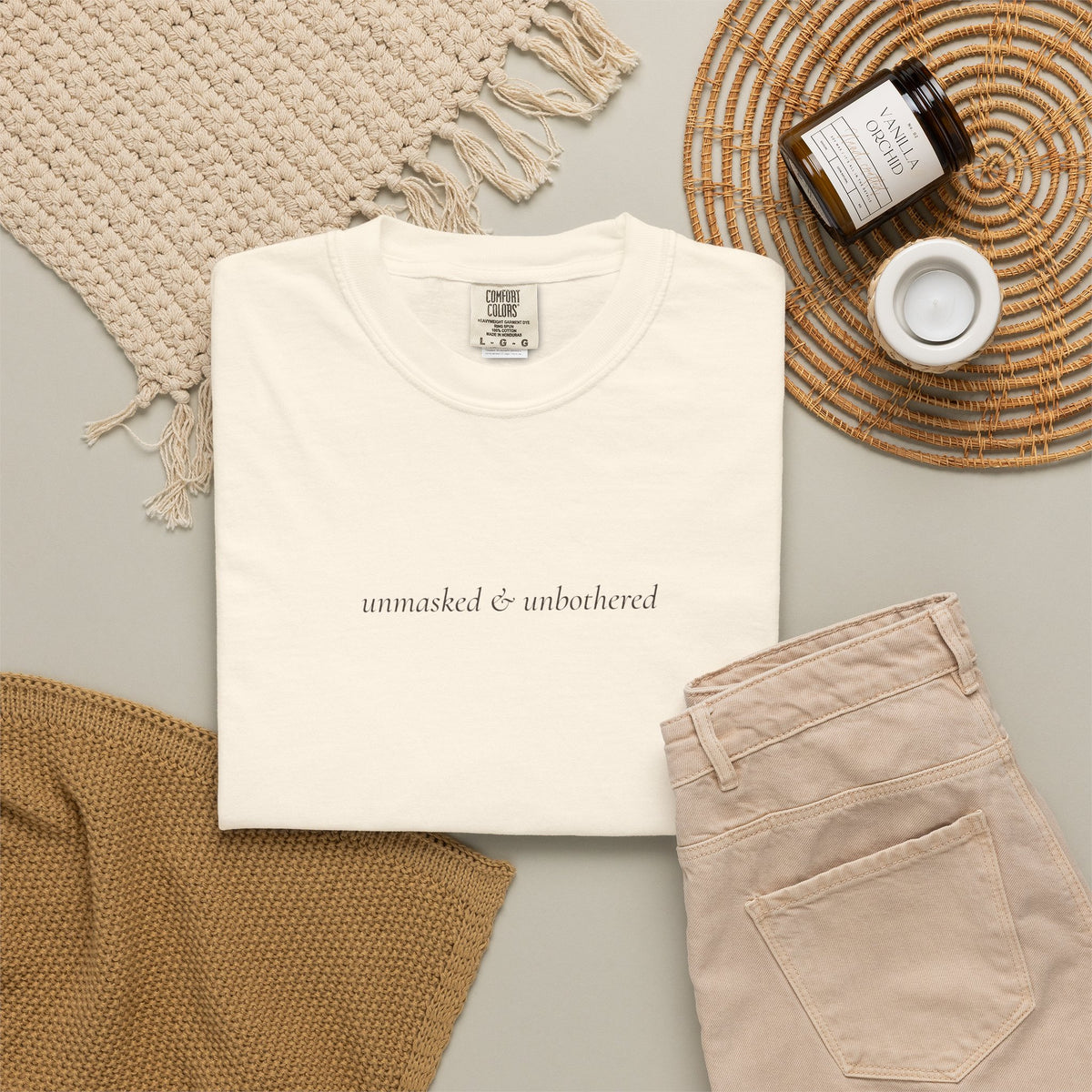 Unmasked & Unbothered Tee