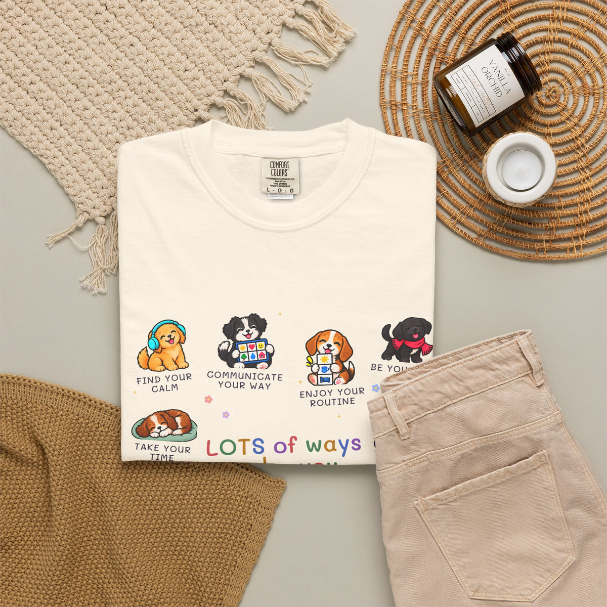 Lots of Ways to Be You Puppy Tee