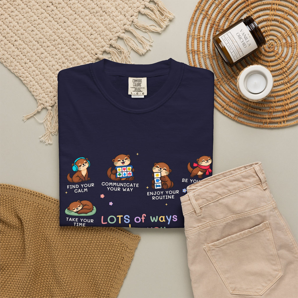 Lots of Ways to Be You Otter Tee