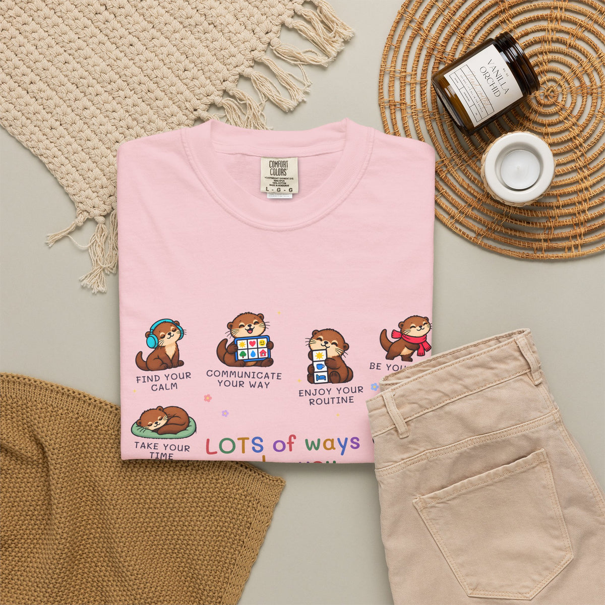 Lots of Ways to Be You Otter Tee