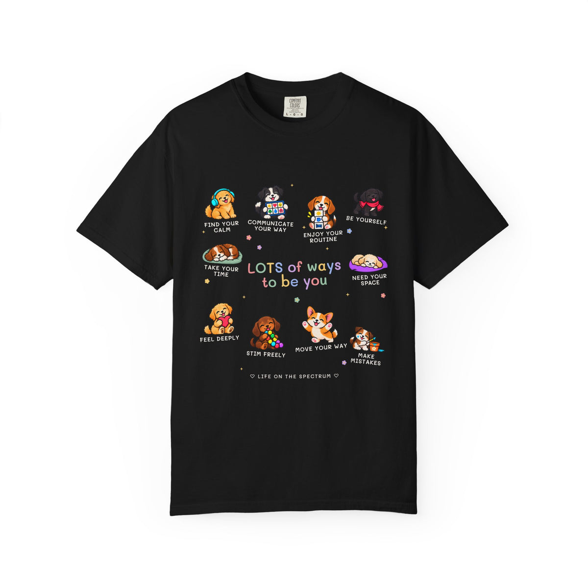 Lots of Ways to Be You Puppy Tee