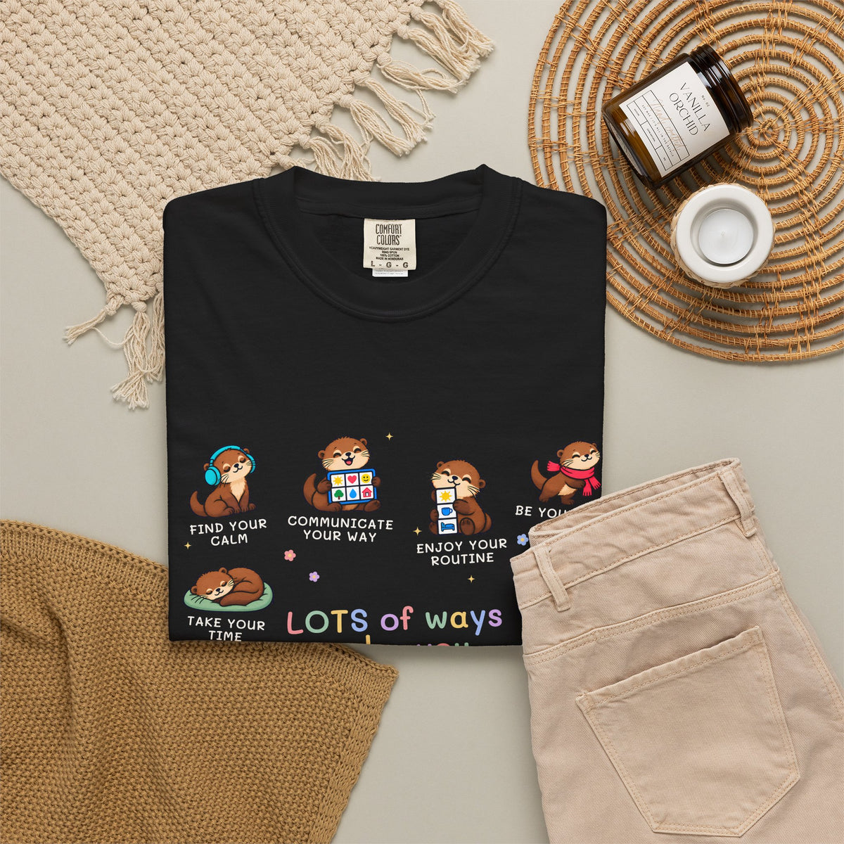 Lots of Ways to Be You Otter Tee