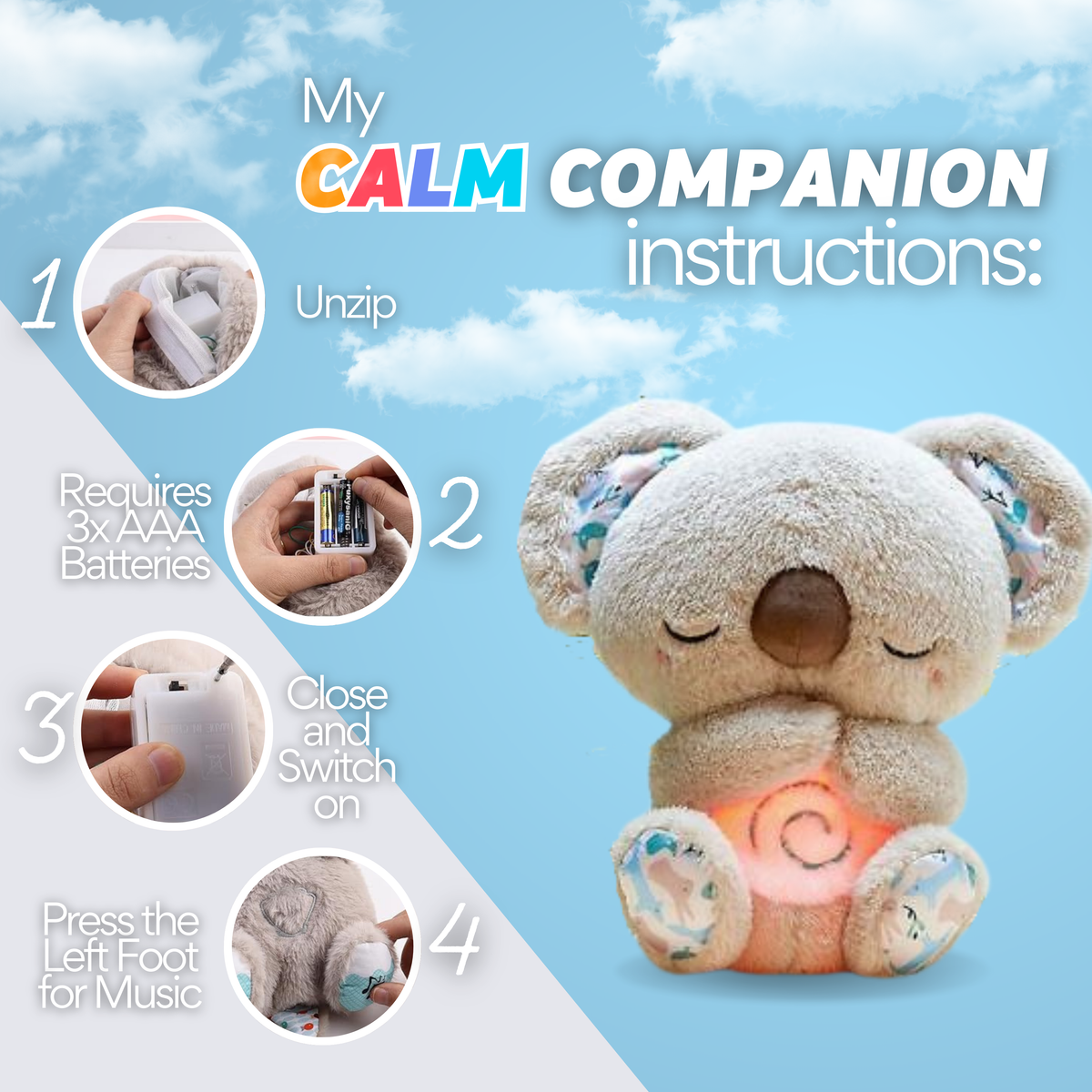 Kozy Koala- Autism Friendly Companion