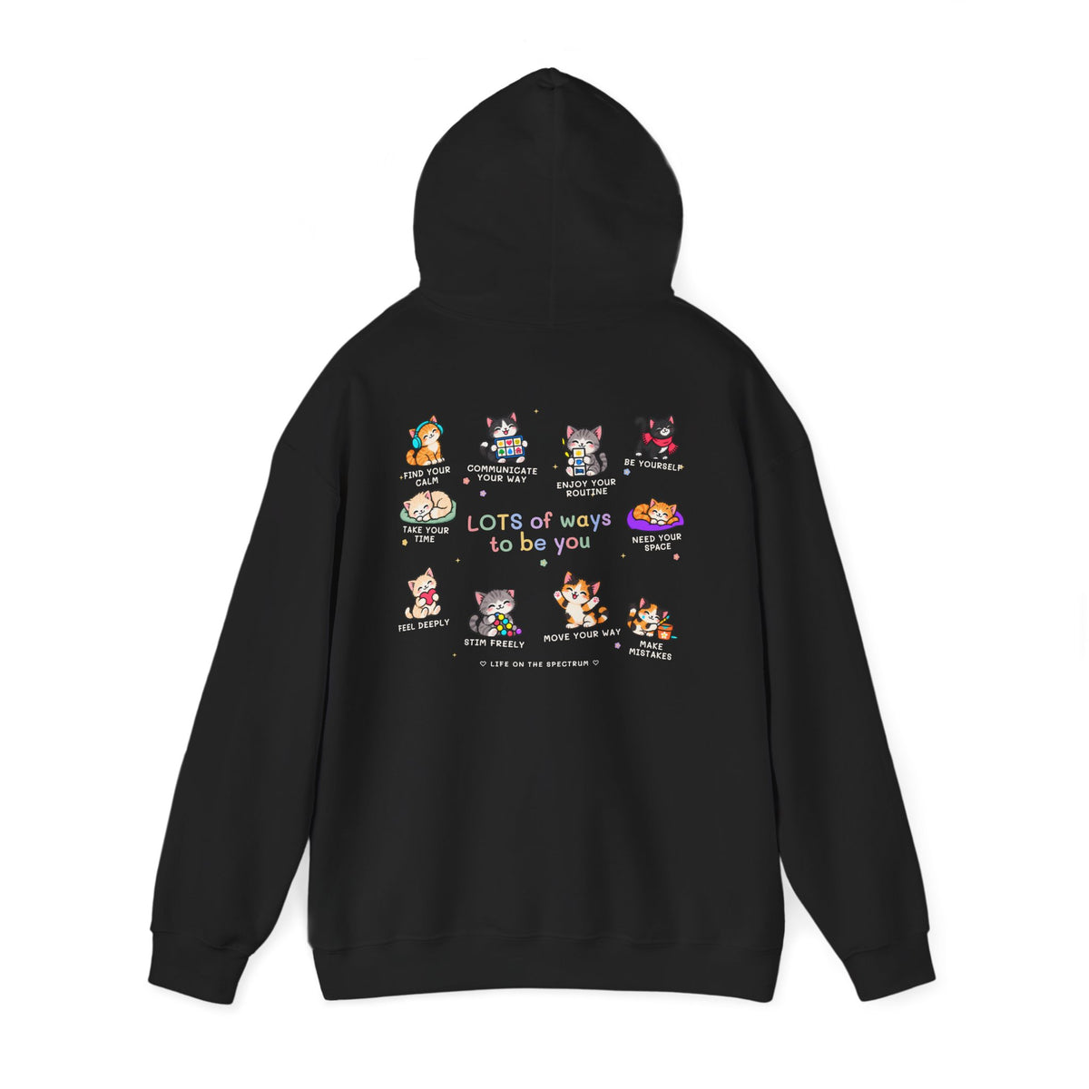Lots of Ways to Be You Kitten Hoodie