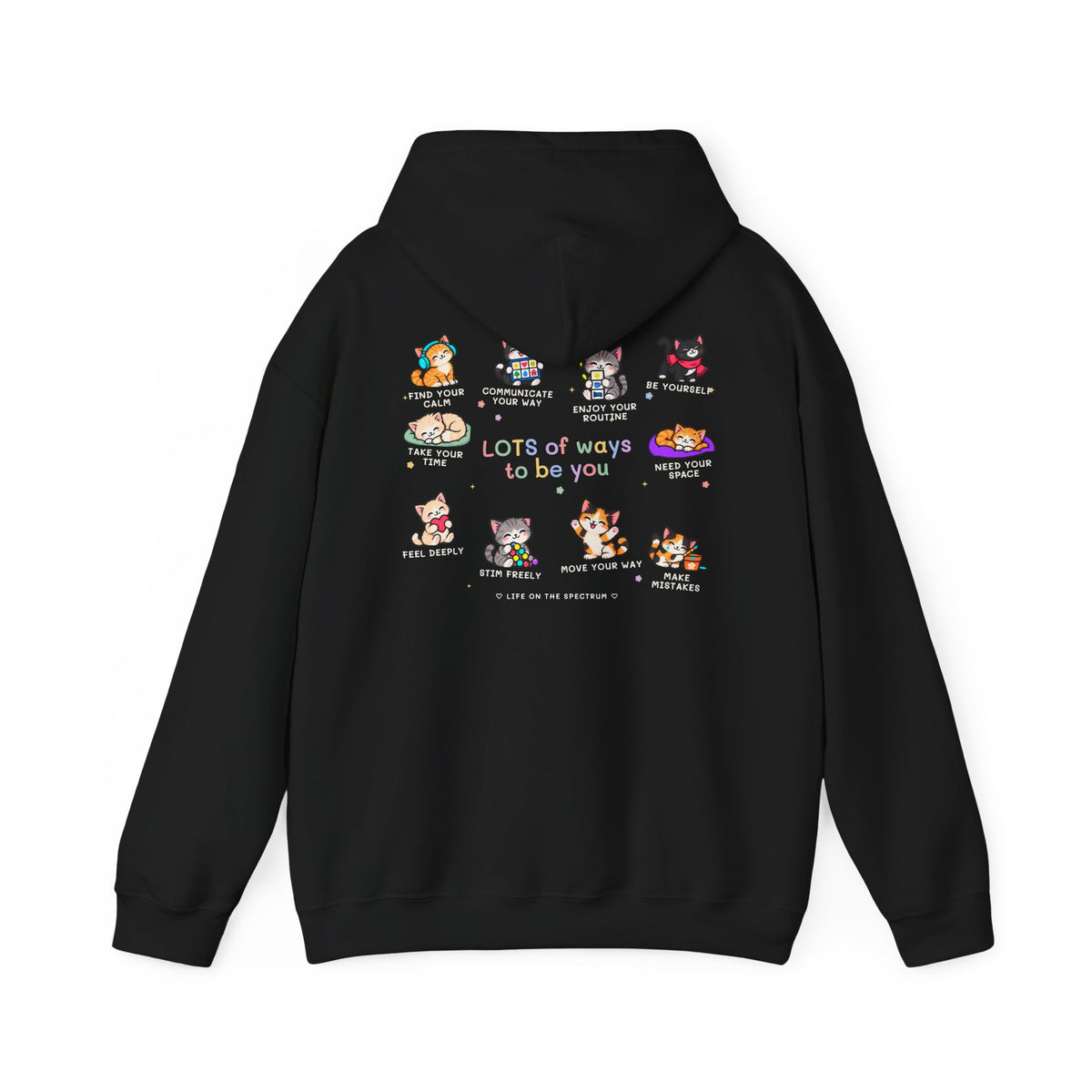 Lots of Ways to Be You Kitten Hoodie