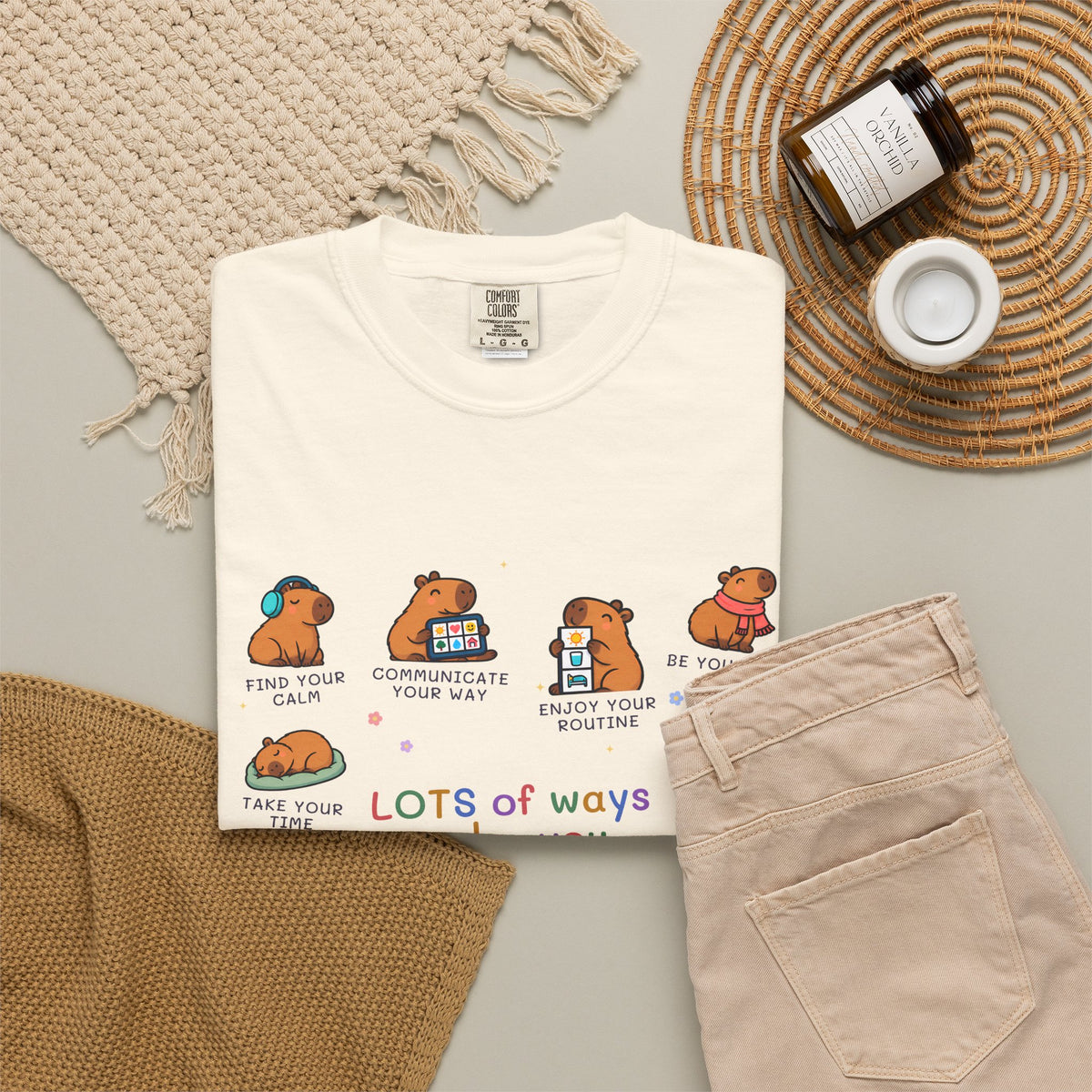 Lots of Ways to Be You Capybara Tee