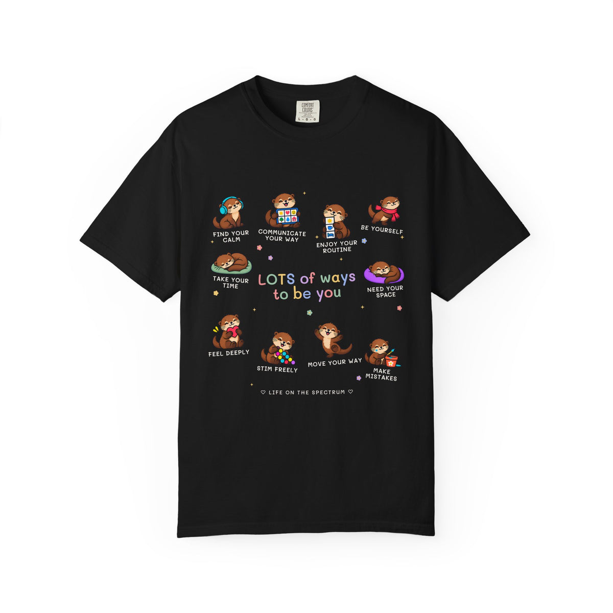 Lots of Ways to Be You Otter Tee