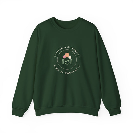 Raising a Different Kind of Wonderful Crewneck Sweatshirt