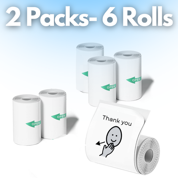 Visual Printer Sticker Roll