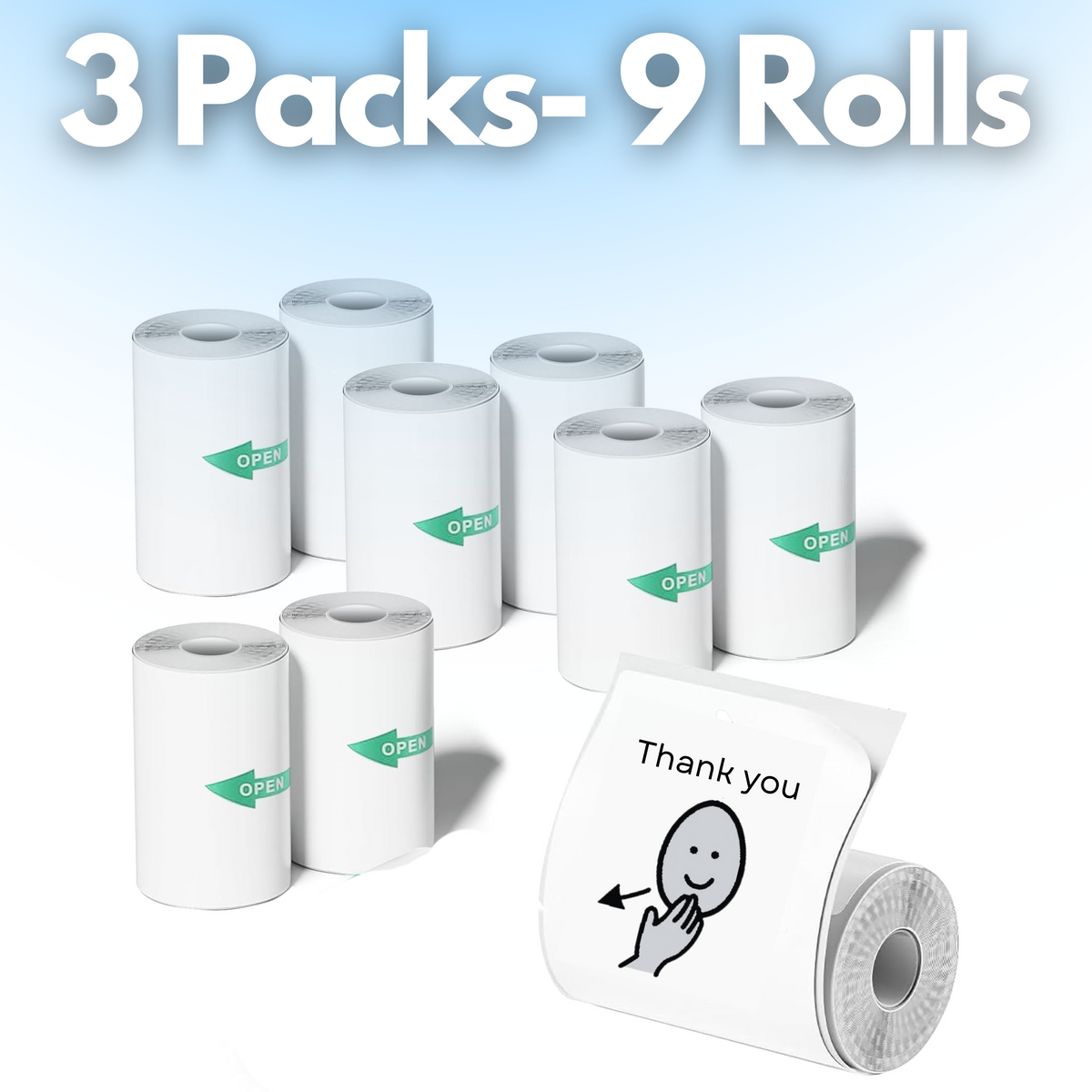 Visual Printer Sticker Roll