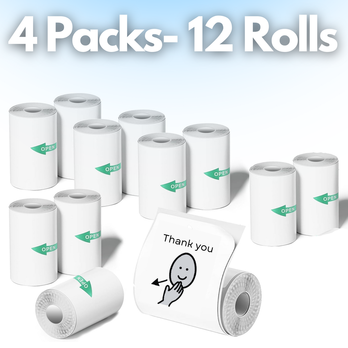 Visual Printer Sticker Roll
