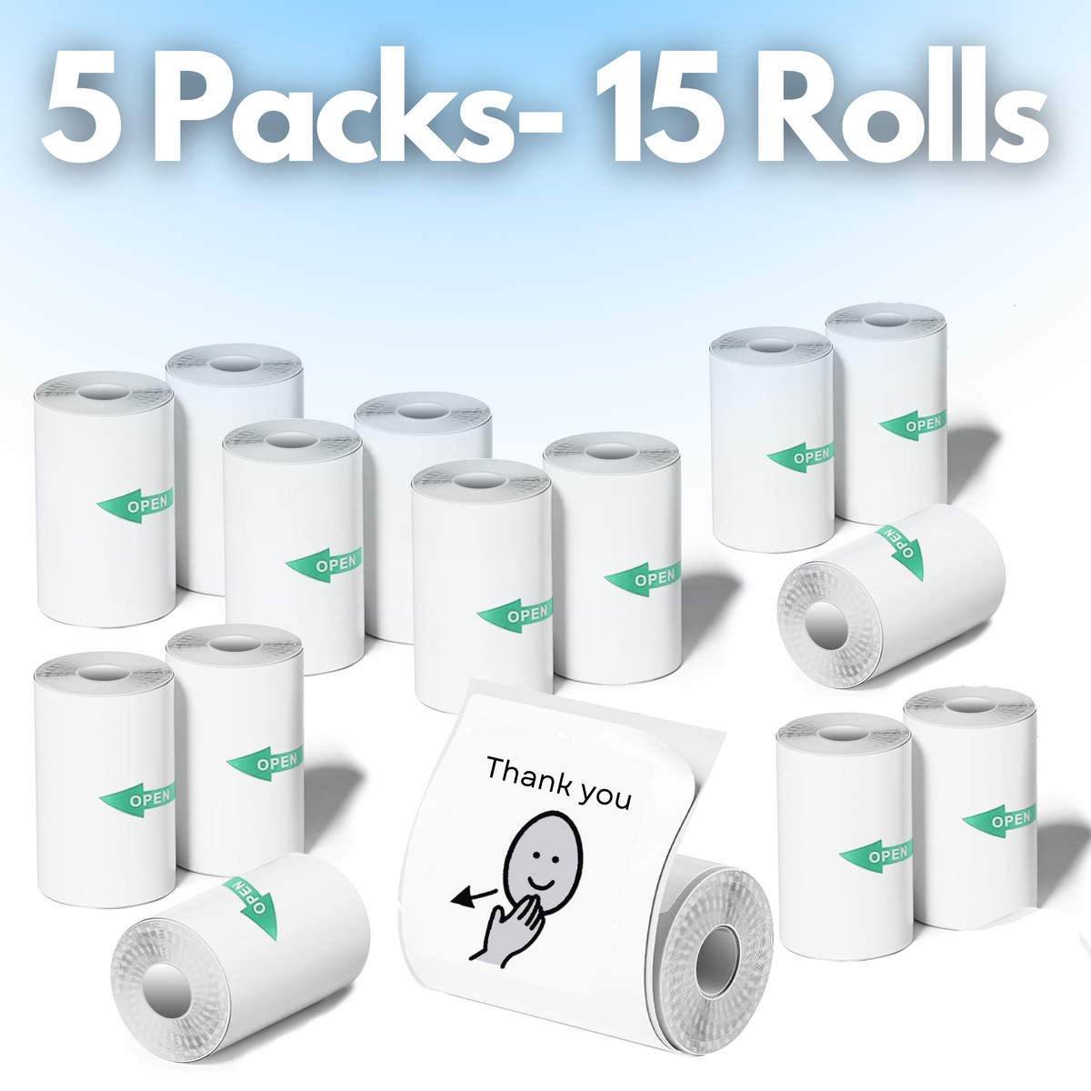 Visual Printer Sticker Roll
