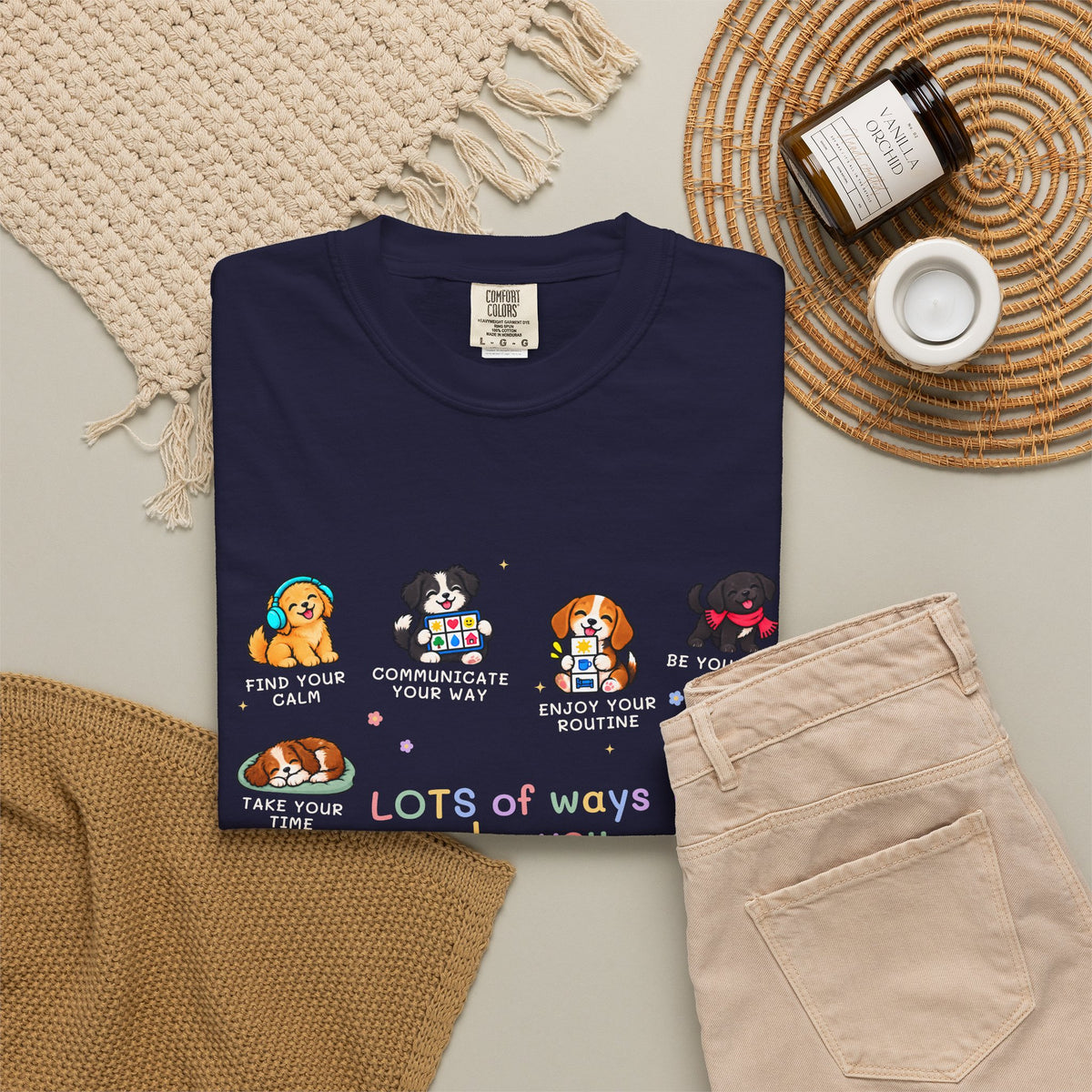 Lots of Ways to Be You Puppy Tee