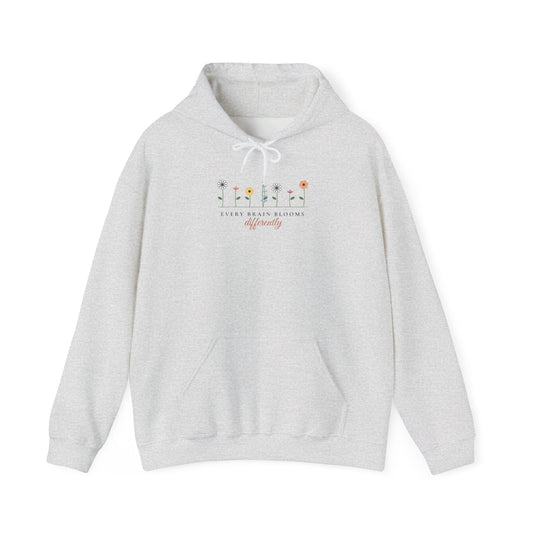 Every Brain Blooms Differently Hoodie