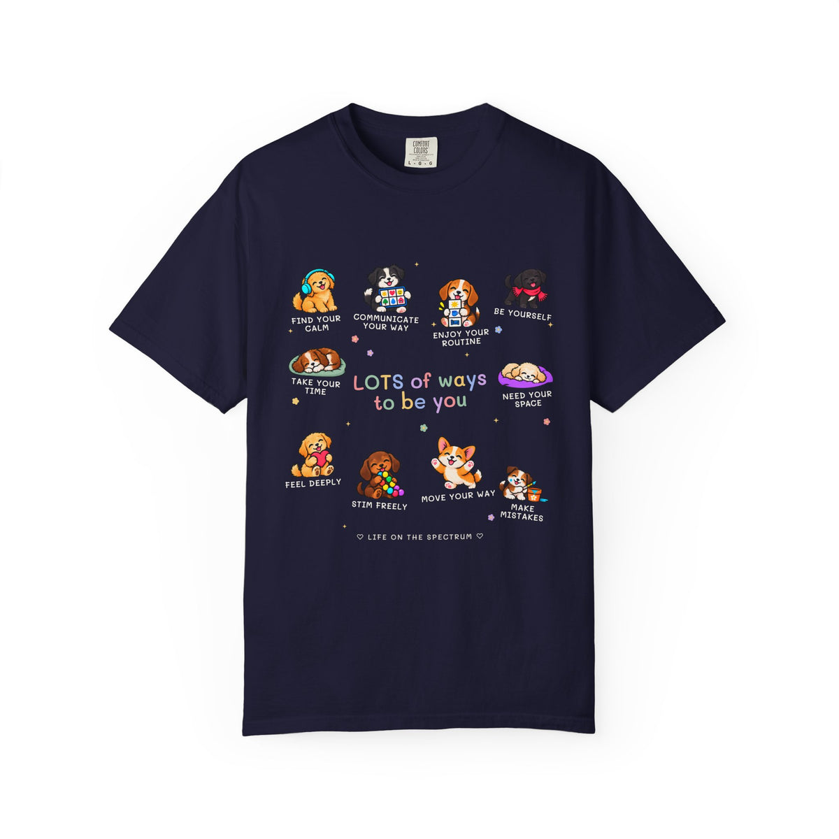 Lots of Ways to Be You Puppy Tee