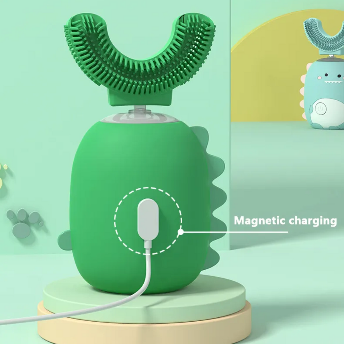 U-Shaped Children's Electric Toothbrush