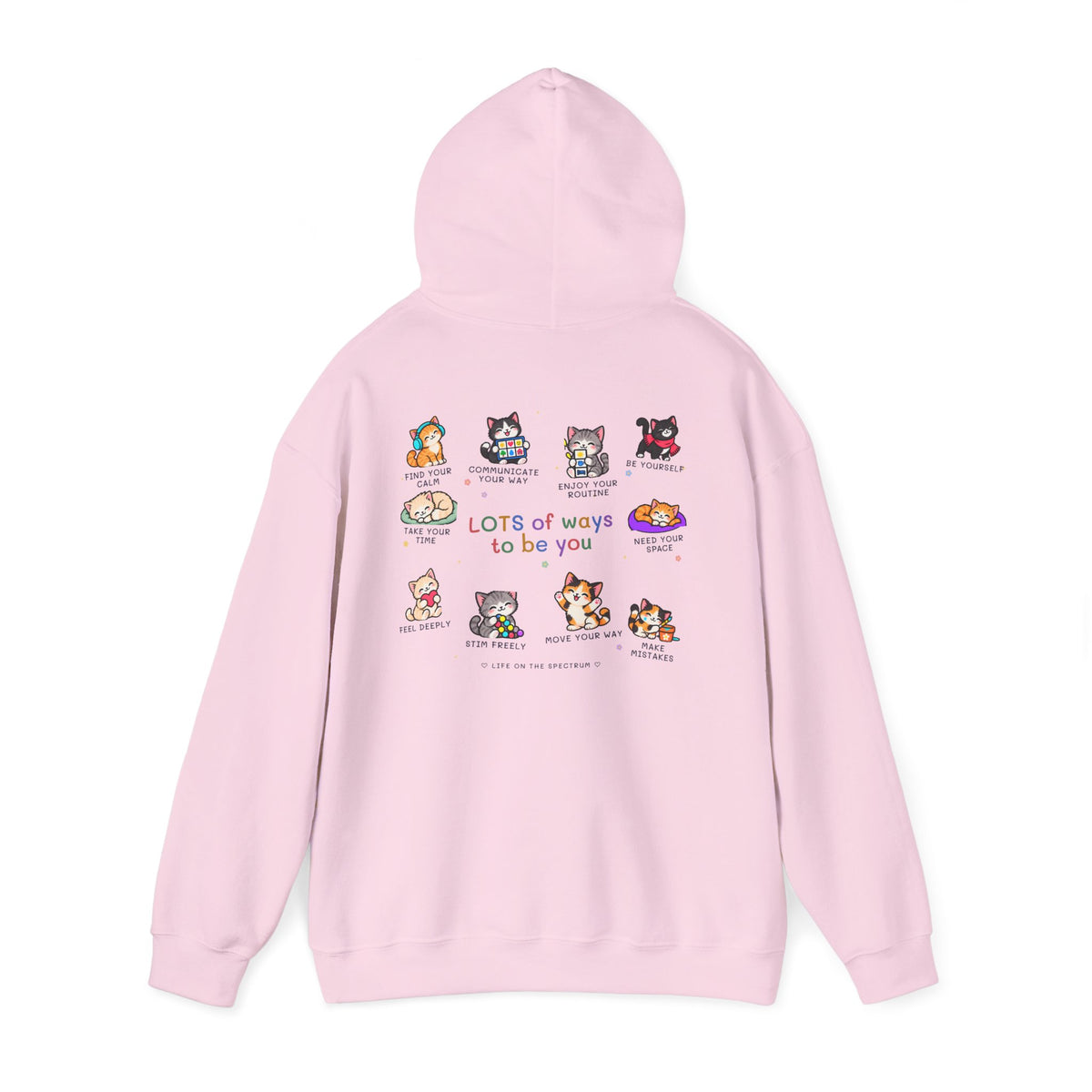 Lots of Ways to Be You Kitten Hoodie