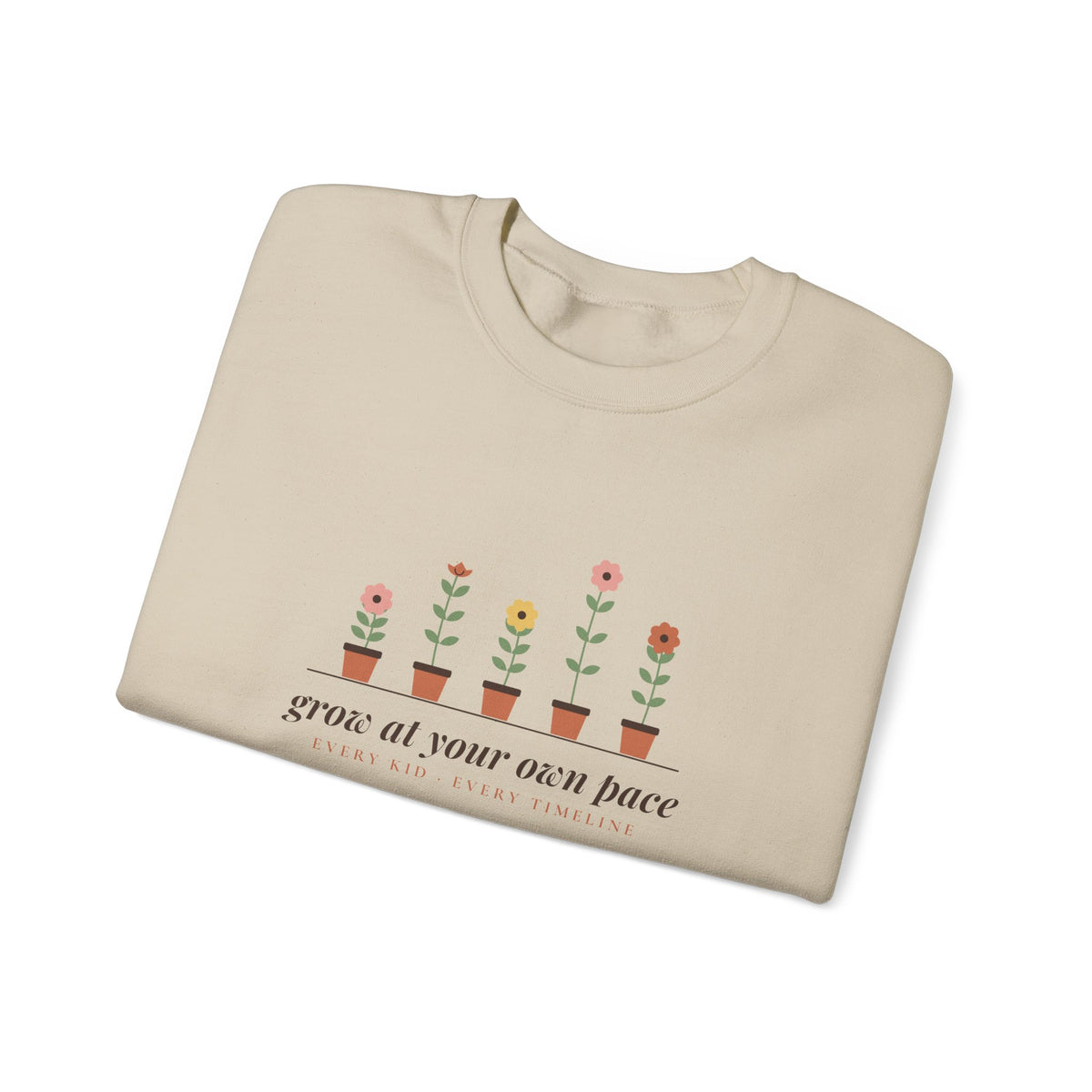 Grow at Your Own Pace Crewneck Sweatshirt