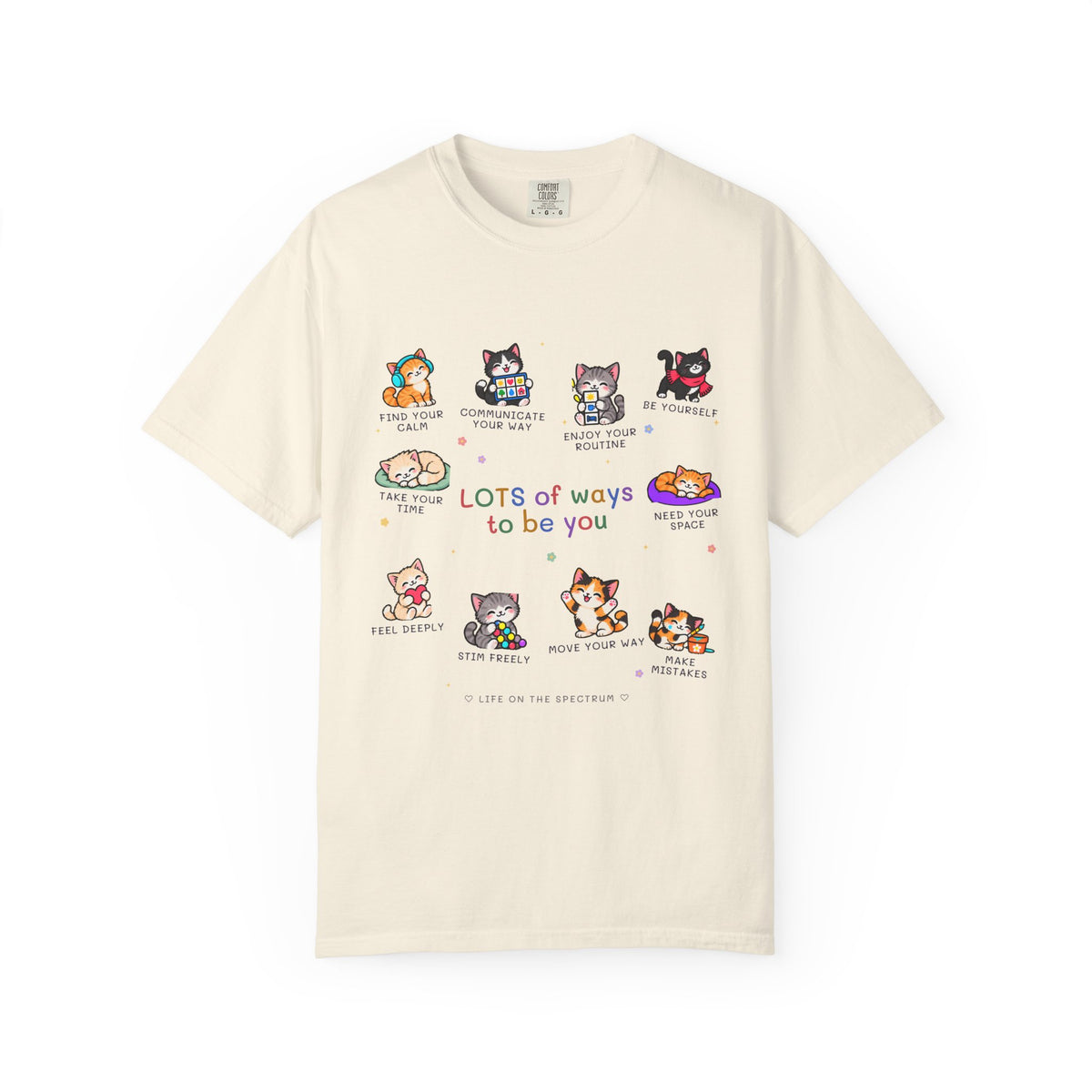 Lots of Ways to Be You Kitten Tee