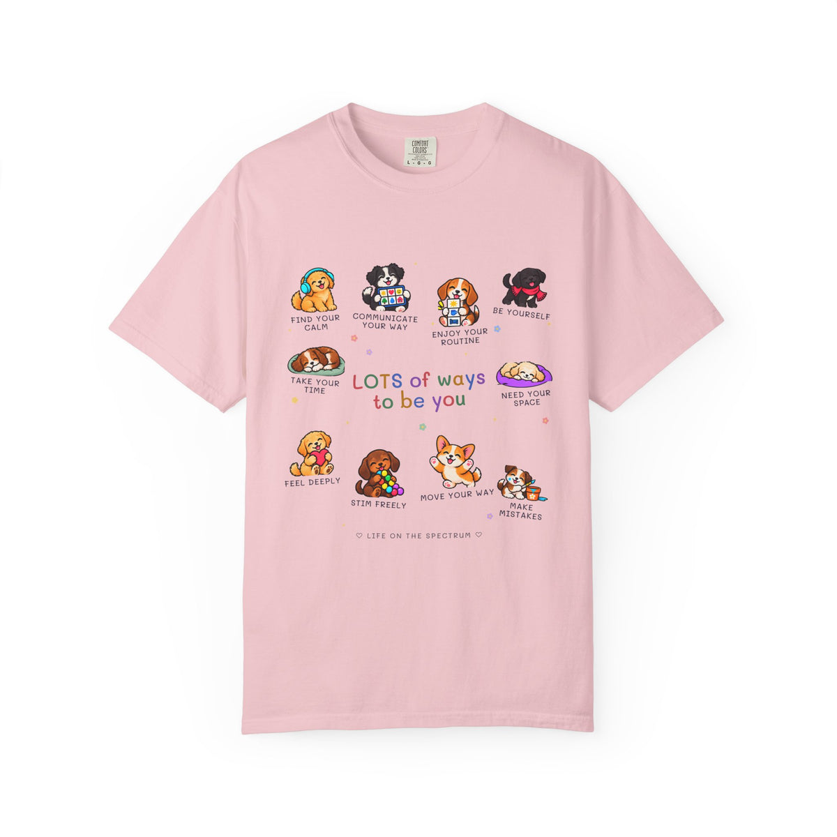 Lots of Ways to Be You Puppy Tee