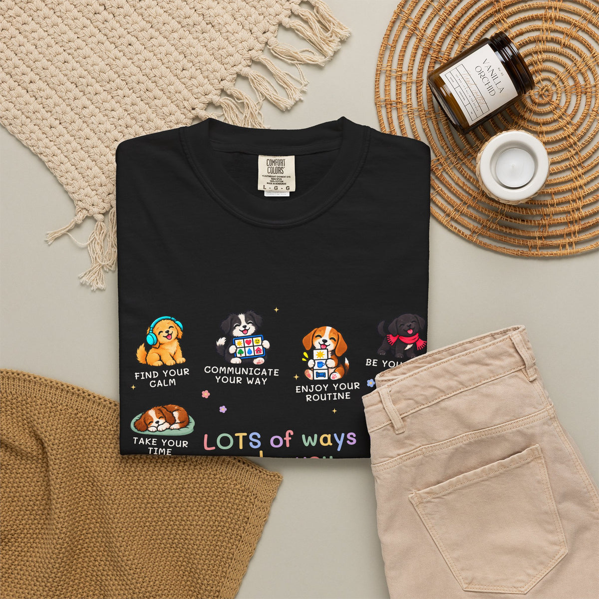 Lots of Ways to Be You Puppy Tee