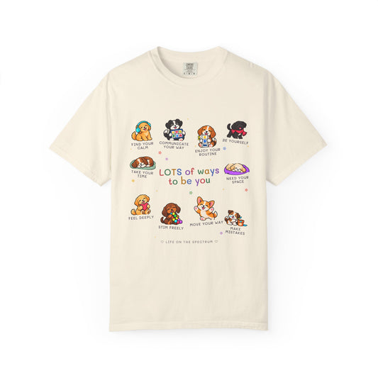 Lots of Ways to Be You Puppy Tee