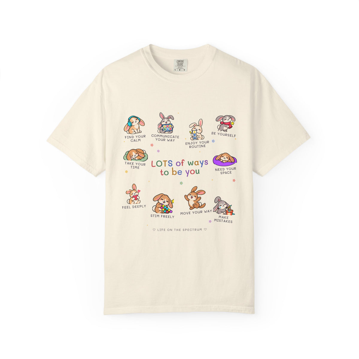 Lots of Ways to Be You Bunny Tee