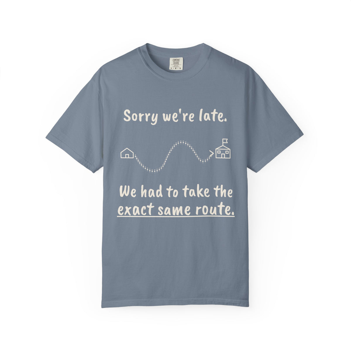 Exact Same Route Tee
