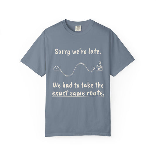 Exact Same Route Tee