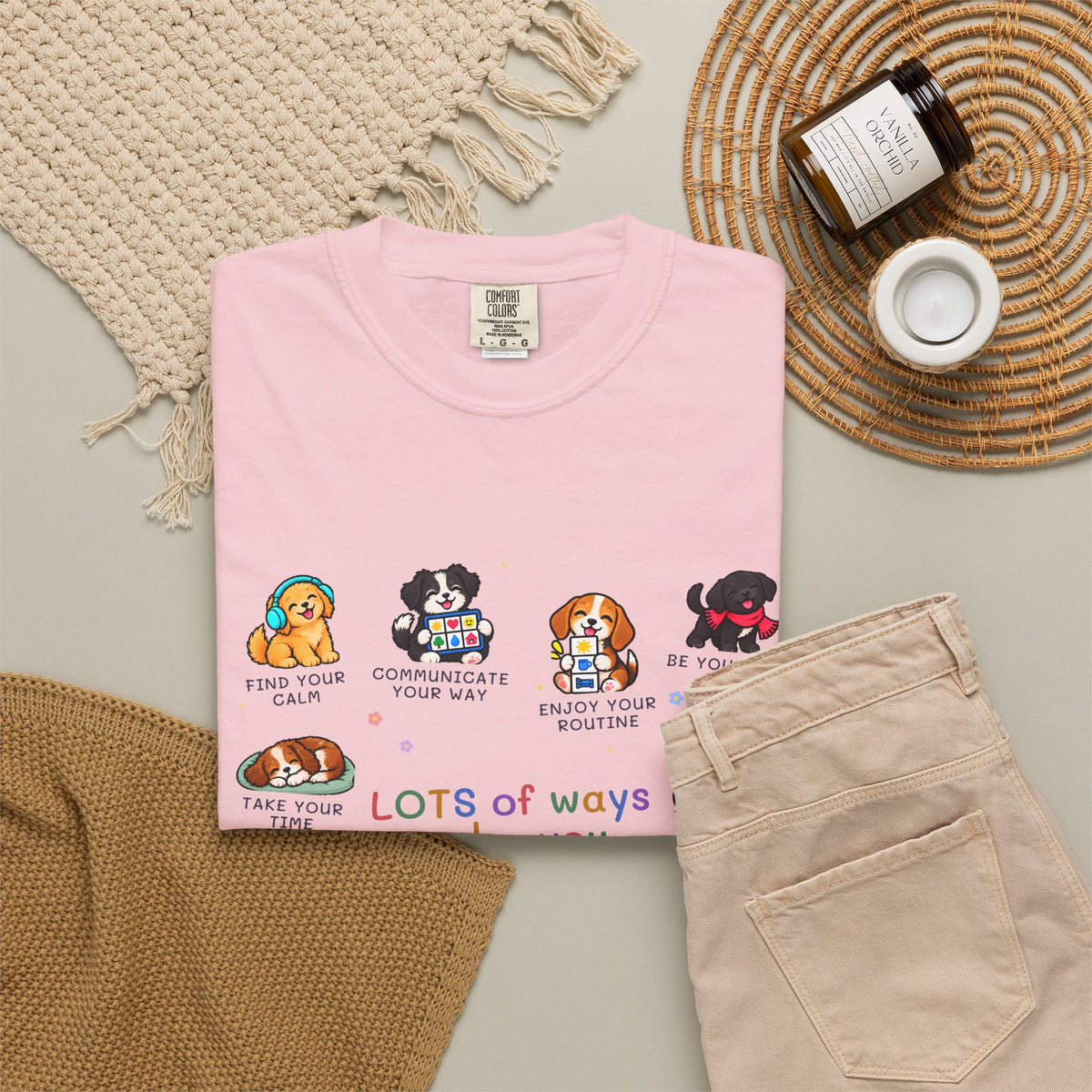 Lots of Ways to Be You Puppy Tee