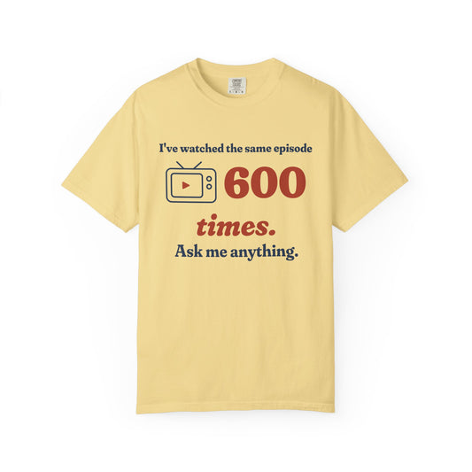 600 Episodes Autism Mom Tee
