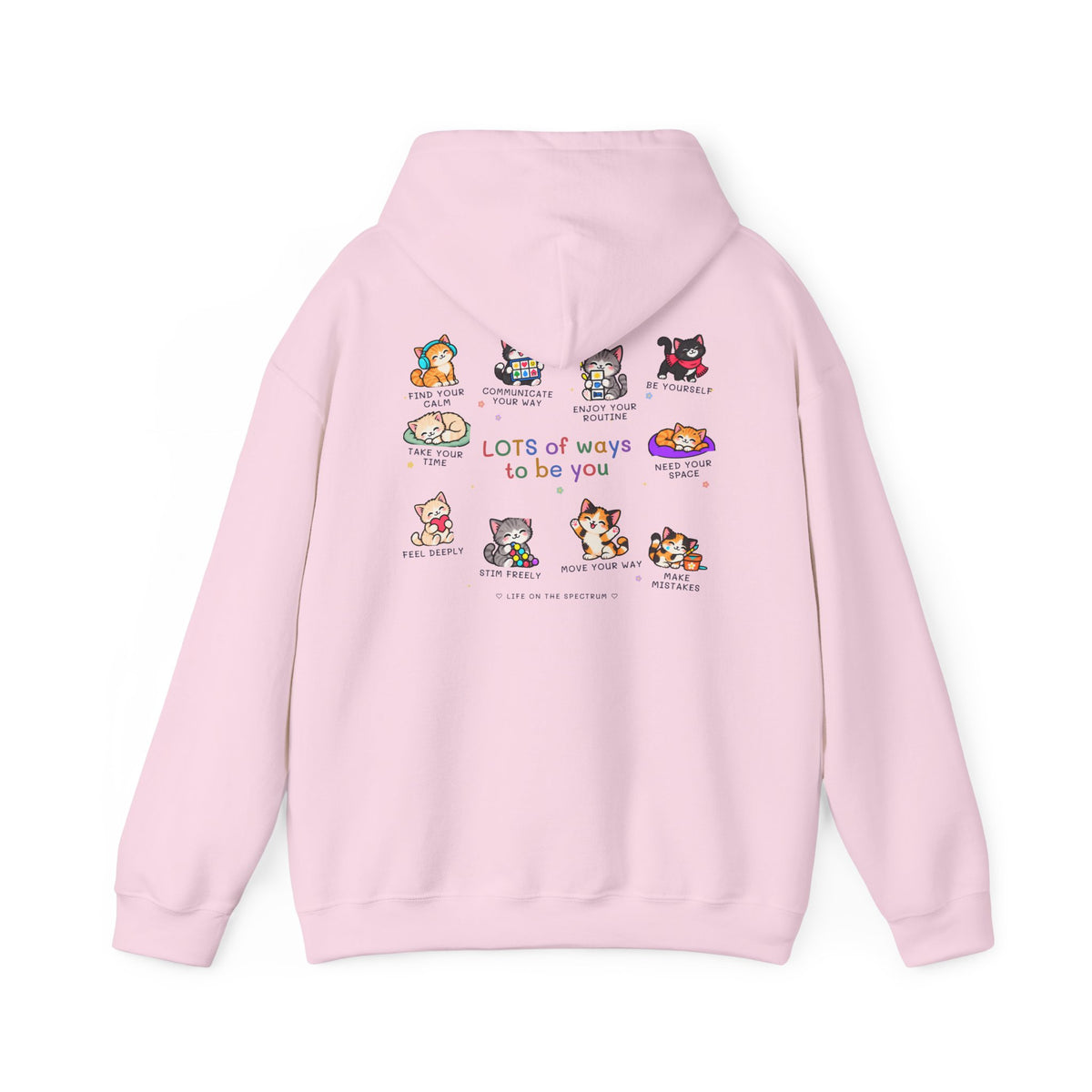Lots of Ways to Be You Kitten Hoodie
