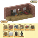  Brick Bedroom & 3x Surprise Characters