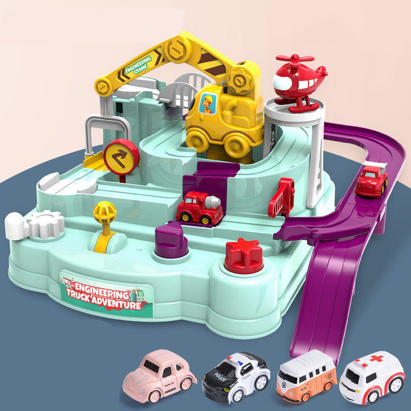 Car Rescue Adventure- Montessori Toys