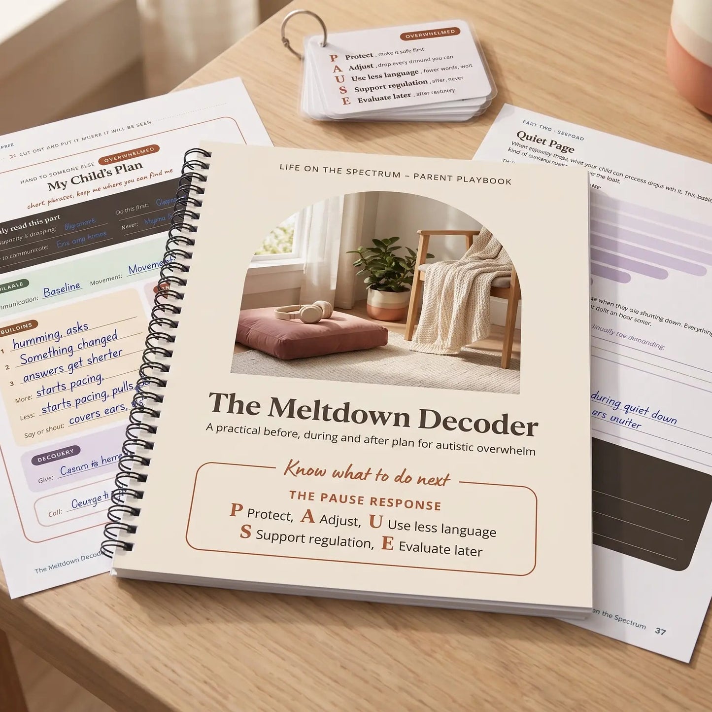 The Meltdown Decoder- A practical before, during and after plan for autistic overwhelm.