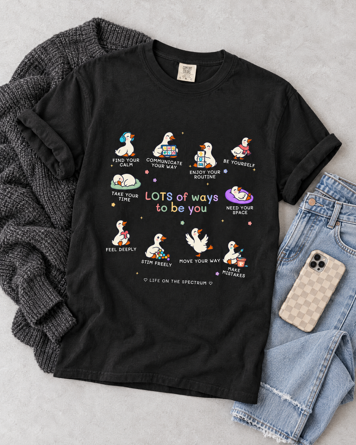 Lots of Ways to Be You Goose Tee